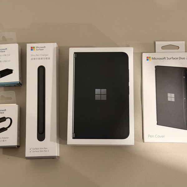 Microsoft Surface Duo 2 - Unlocked, 256 GB, Black, 8 GB