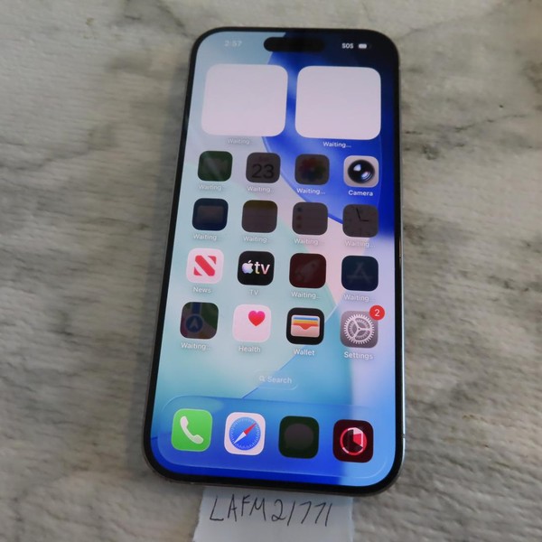 Apple iPhone 15 Pro - Unlocked, 128 GB, White, A2848