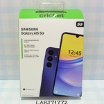 New Samsung Galaxy A15 5G - Cricket, 64 GB, Black & Blue, 4 GB