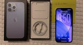 Fair
													Apple iPhone 13 Pro - Unlocked, Sierra Blue, 256 GB, A2483, photo 1 of 19