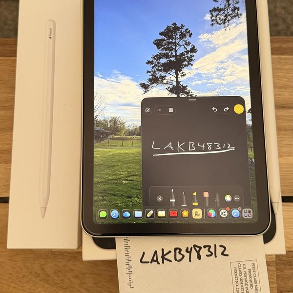 Apple iPad Mini (6th Gen) - Wi-Fi, 64 GB, Starlight, A2567