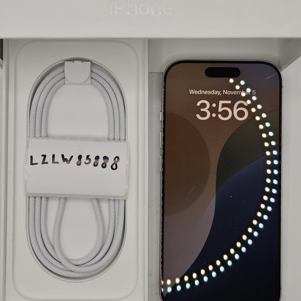 Apple iPhone 16 Pro - Unlocked, 256 GB, White, A3083