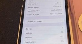 Good
													Apple iPhone SE 3rd Gen 2022 - Unlocked, Midnight, 64 GB, A2595, photo 2 of 9