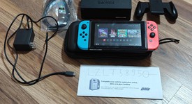 Good
													Nintendo Switch - Neon Blue, 32 GB, photo 2 of 6