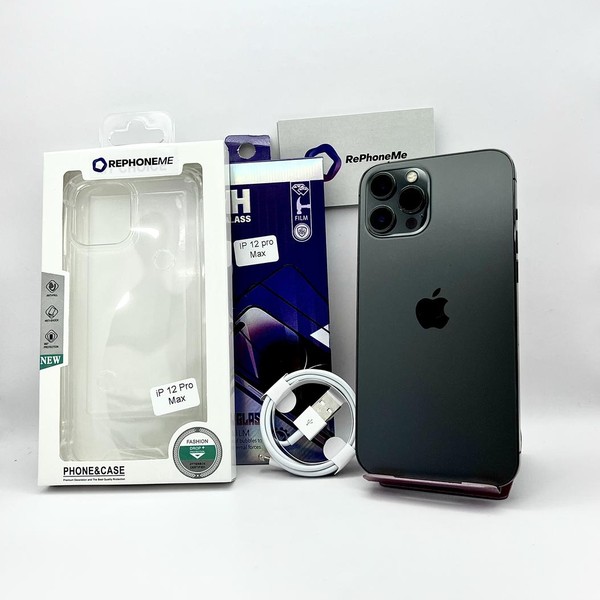 Apple iPhone 12 Pro Max - Unlocked, 128 GB, Graphite, A2342