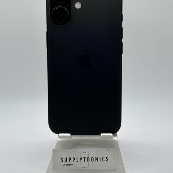 Apple iPhone 16 - Unlocked, 128 GB, Black, A3081
