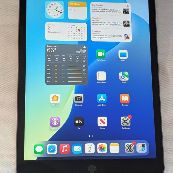 Apple iPad 8th Gen - Wi-Fi, 32 GB, Gray, A2270