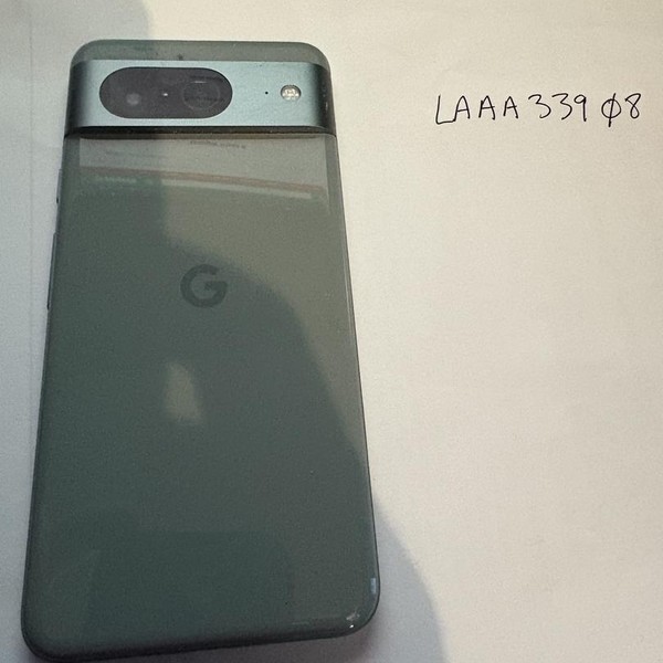 Google Pixel 8 - Unlocked, 128 GB, Hazel, 8 GB, G9BQD, Sub-6 5G