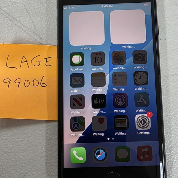 Apple iPhone SE 3rd Gen 2022 - Unlocked, 128 GB, Midnight, A2595