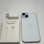 Mint Apple iPhone 15 - Unlocked, 256 GB, Blue, A2846