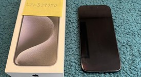 Good
													Apple iPhone 15 Pro - Verizon, Blue, 128 GB, A2848, photo 1 of 9