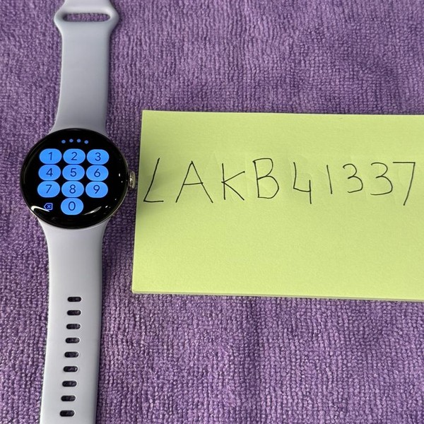 Google Pixel Watch 4 - Wi-Fi, Moonstone, 41mm, Wi-Fi