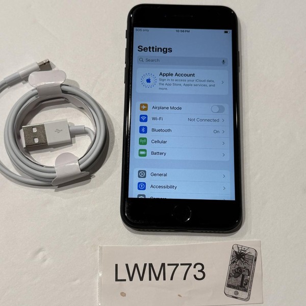 Apple iPhone SE 2nd Gen 2020 - Unlocked, 64 GB, Black, A2275