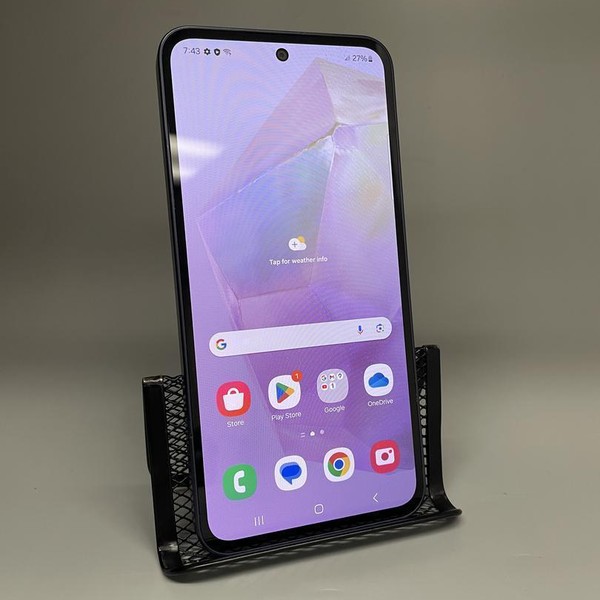 Samsung Galaxy A35 5G - TracFone, Navy Blue, 128 GB, 6 GB