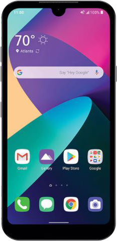 LG Phoenix 5 - AT&T, 16 GB, Silver, 2 GB, Prepaid