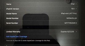 Good
													Apple iPad Mini 7th Gen - Wi-Fi, Gray, 128 GB, A2993, photo 4 of 11