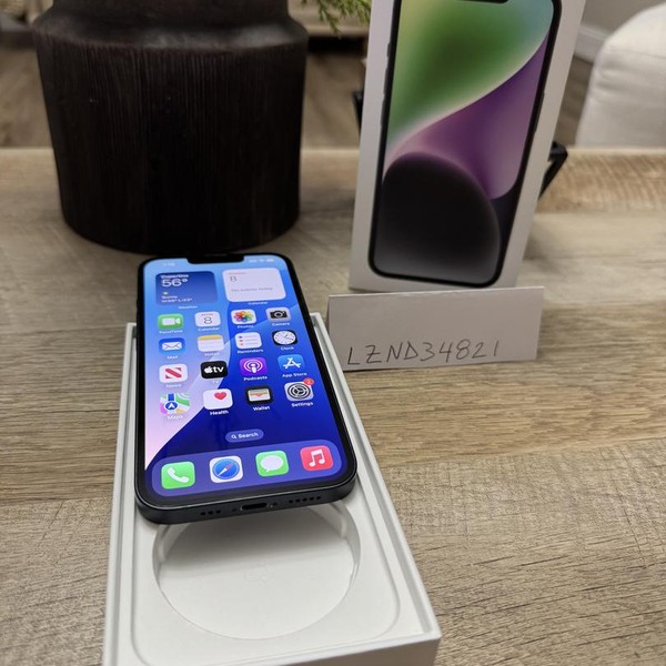 Apple iPhone 14 - Unlocked, 128 GB, Midnight, A2649