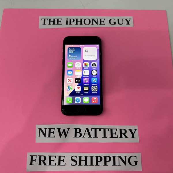 Apple iPhone SE 2nd Gen 2020 - Unlocked, 64 GB, Black, A2275