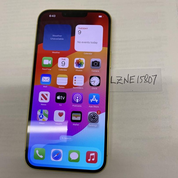 Apple iPhone 14 Plus - Unlocked, 256 GB, Yellow, A2632