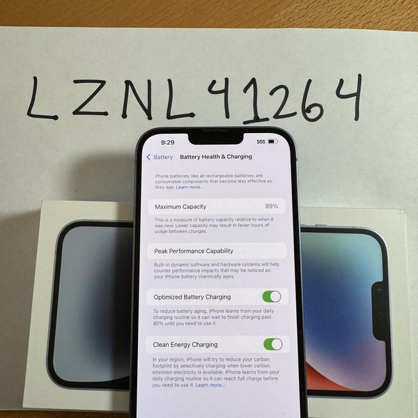 Apple iPhone 14 Plus - Unlocked, 256 GB, Blue, A2632