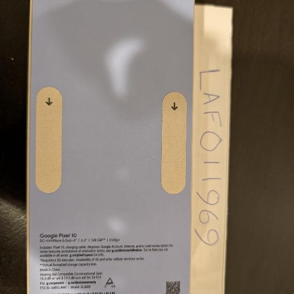 Google Pixel 10 - T-Mobile, 128 GB, Indigo, GLBW0