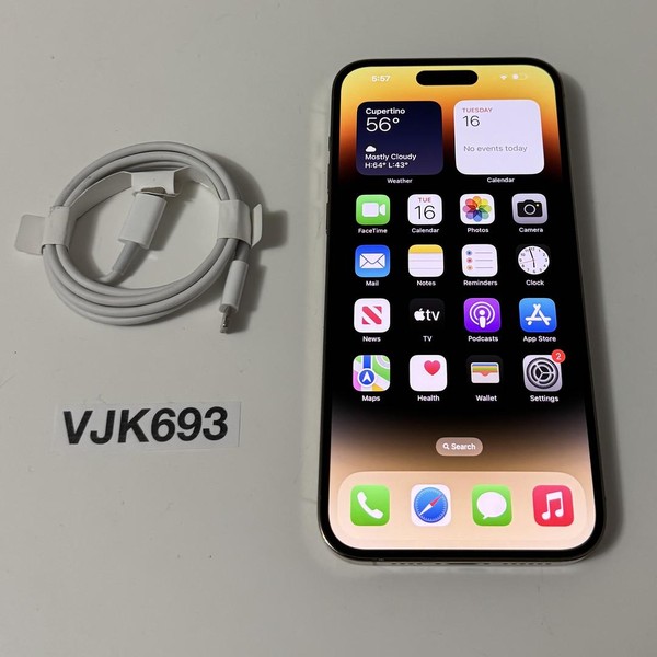 Apple iPhone 14 Pro Max - Unlocked, 128 GB, Gold, A2651