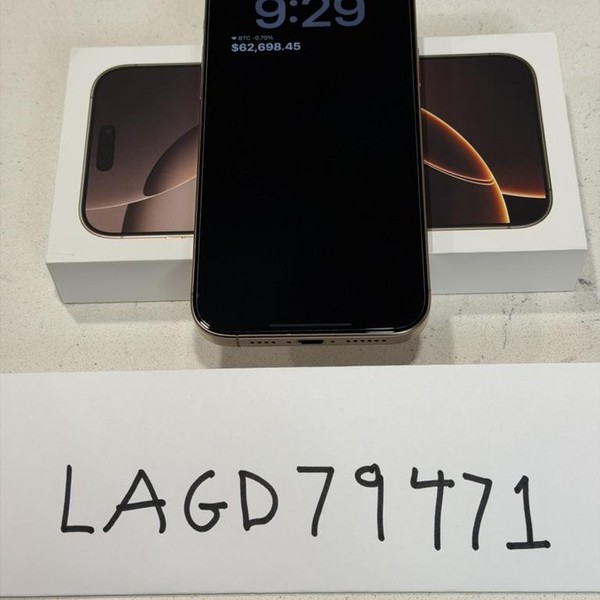 Apple iPhone 16 Pro Max - T-Mobile, 256 GB, Desert, A3084