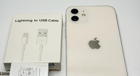 Good
													Apple iPhone 12 - Unlocked, White, 128 GB, A2172, photo 2 of 4