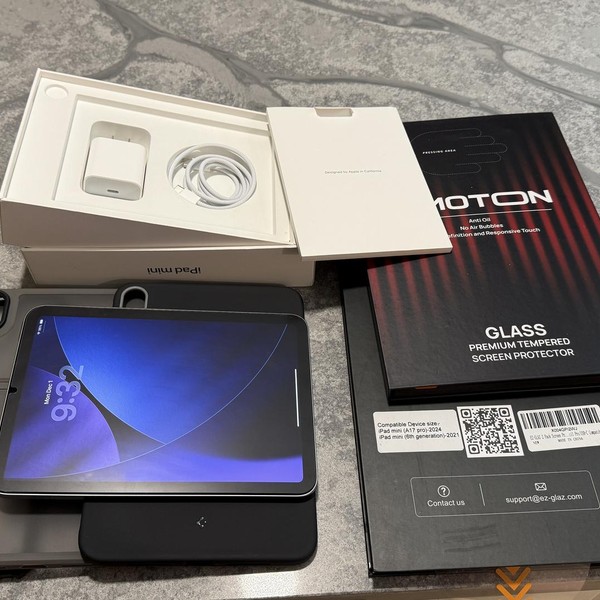 Apple iPad Mini 7th Gen - Wi-Fi, 128 GB, Gray, A2993