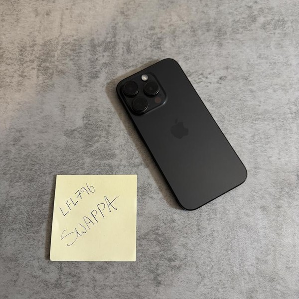 Apple iPhone 15 Pro - Unlocked, 256 GB, Black, A2848
