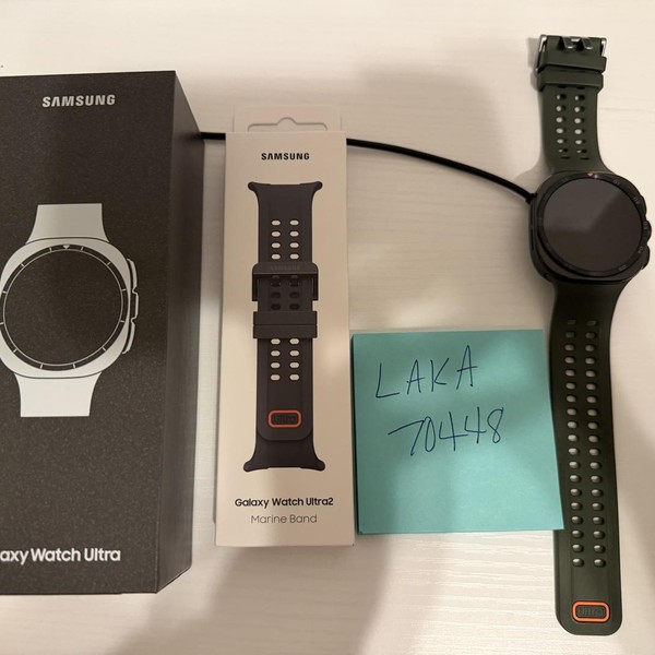 Samsung Galaxy Watch Ultra2 - Unlocked, Titanium Gray, SM-L715U, 47mm