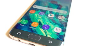 Mint
													Samsung Galaxy S7 Edge - Boost, Blue, 32 GB, SM-G935P, photo 4 of 15