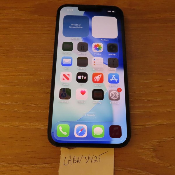 Apple iPhone 14 - Unlocked, 128 GB, Midnight, A2649