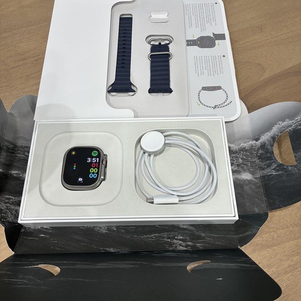 Apple Watch Ultra 2 49mm - Unlocked, Natural, A2986, Hermes