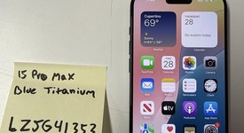 Fair
													Apple iPhone 15 Pro Max - Unlocked, Blue, 256 GB, A2849, photo 1 of 10