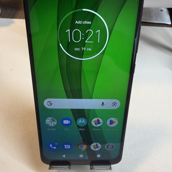 Moto G7 - Unlocked, 64 GB, Black, 4 GB