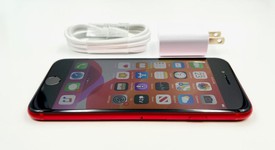 Good
													Apple iPhone SE 2nd Gen 2020 - AT&T, Red, 64 GB, A2275, photo 3 of 14