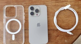Mint
													Apple iPhone 15 Pro - Unlocked, Natural, 256 GB, A2848, photo 1 of 13