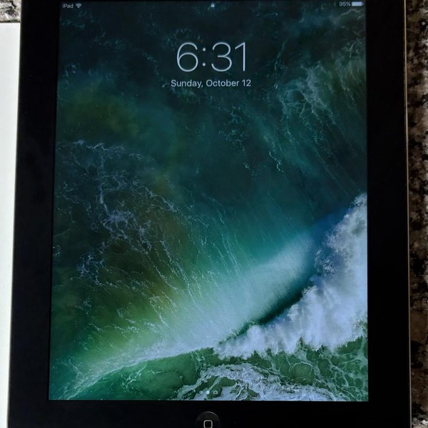 Apple iPad 4 - Wi-Fi, 64 GB, Black, A1458
