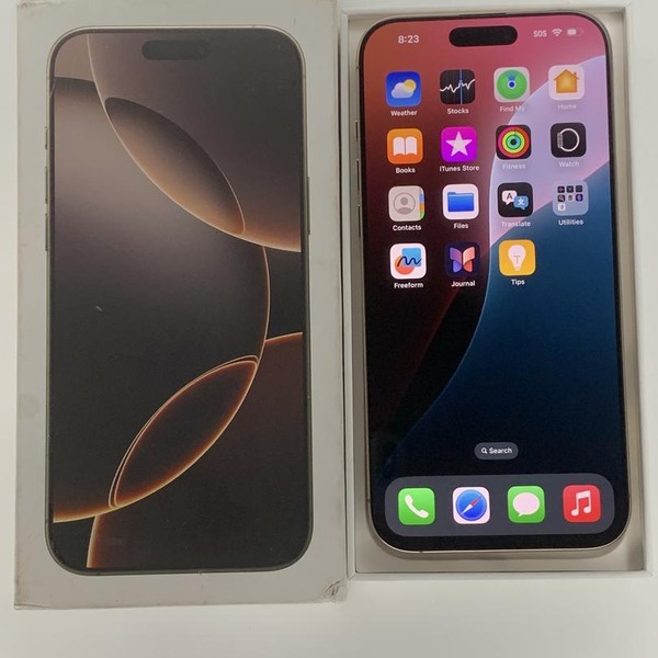 Apple iPhone 16 Pro Max - Unlocked, 256 GB, Desert, A3084