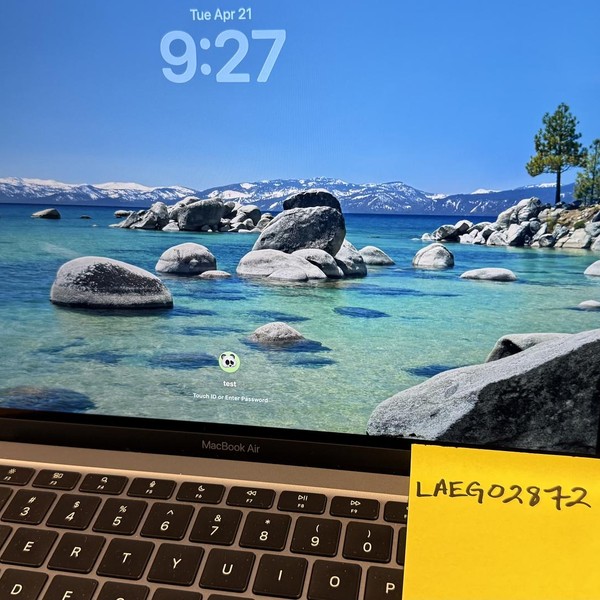 MacBook Air 2020 - 13 inch - 256 GB, Silver, 8 GB, Apple M1