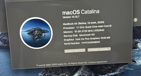 Good
													MacBook Air 2020 - 13" - I5, Gray, 512 GB, 16 GB, photo 3 of 5