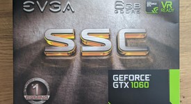 Used
													EVGA GeForce GTX 1060 - 06G-P4-6163, SC Gaming, photo 1 of 9
