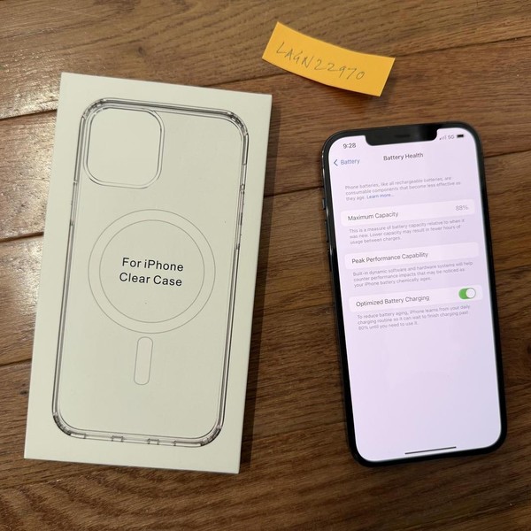 Apple iPhone 12 Pro Max - Unlocked, 256 GB, Pacific Blue, A2342