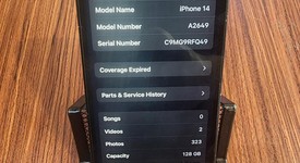 Fair
													Apple iPhone 14 - AT&T, Midnight, 128 GB, A2649, photo 5 of 12