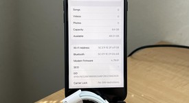 Good
													Apple iPhone SE 3rd Gen 2022 - Unlocked, Midnight, 64 GB, A2595, photo 3 of 7