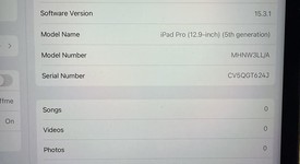 Good
													Apple iPad Pro 12.9" 5th Gen 2021 - Unlocked, Gray, 256 GB, photo 2 of 4