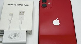 Good
													Apple iPhone 11 - Unlocked, Red, 128 GB, A2111, photo 4 of 4