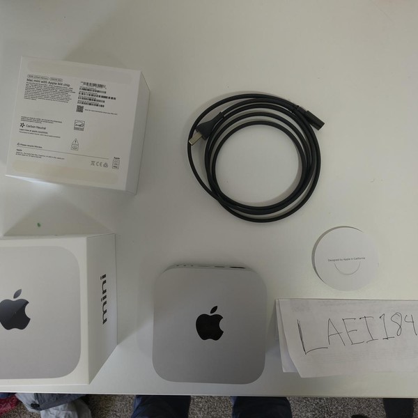 Mac Mini 2024 - 256 GB, 16 GB, Apple M4
