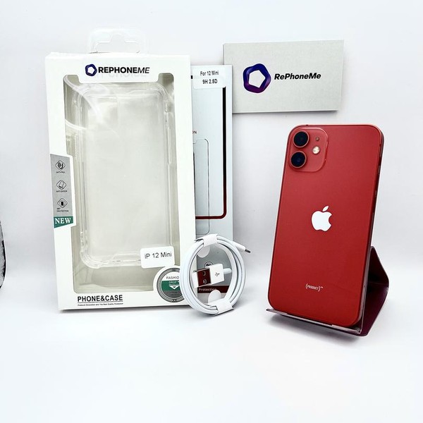 Apple iPhone 12 Mini - Unlocked, 64 GB, Red, A2176
